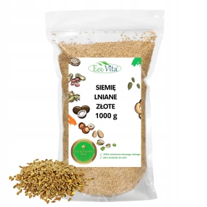 Siemie Lniane Złote 1000 g