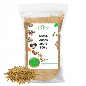 Siemie Lniane Złote 500 g
