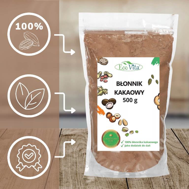 Błonnik kakaowy 500g