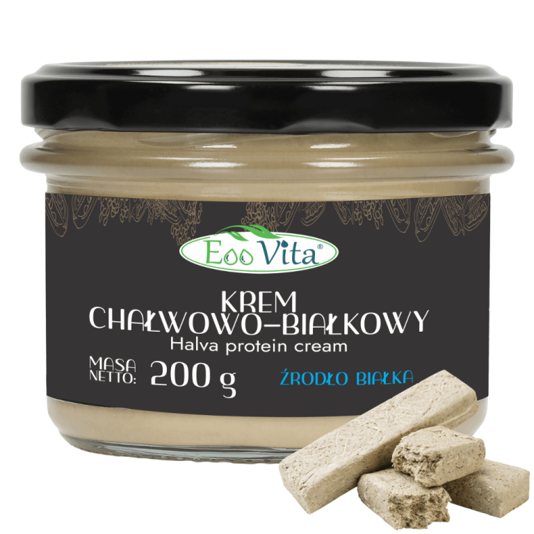 Krem chałwowo-białkowy 200g
