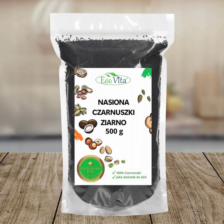 Czarnuszka nasiona ziarno 500 g