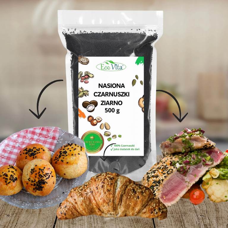 Czarnuszka nasiona ziarno 500 g
