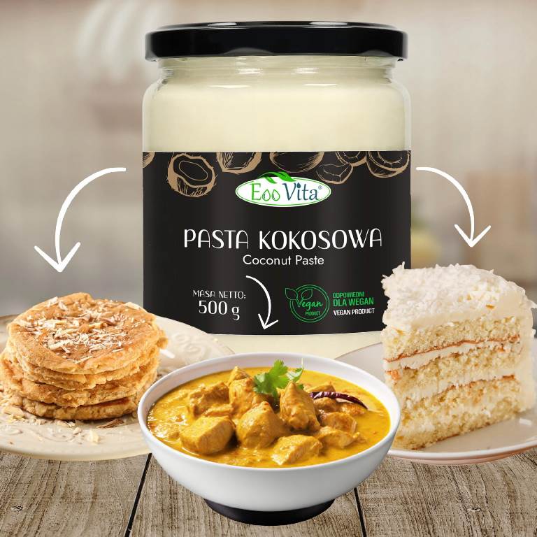 Pasta kokosowa 500 g