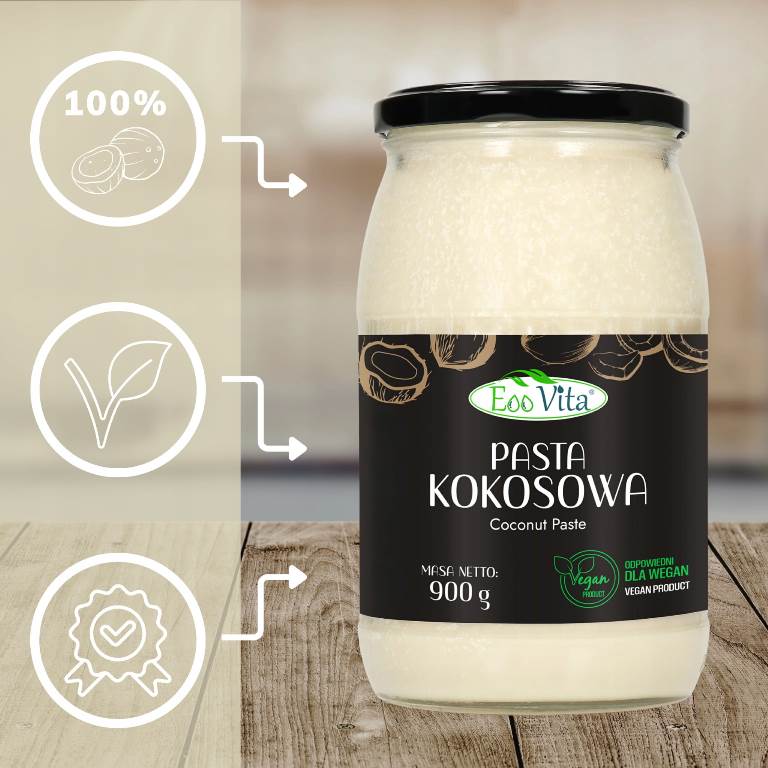 Pasta Kokosowa 900 g