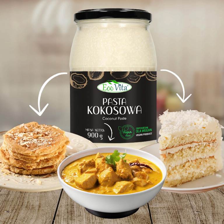 Pasta kokosowa 900 g