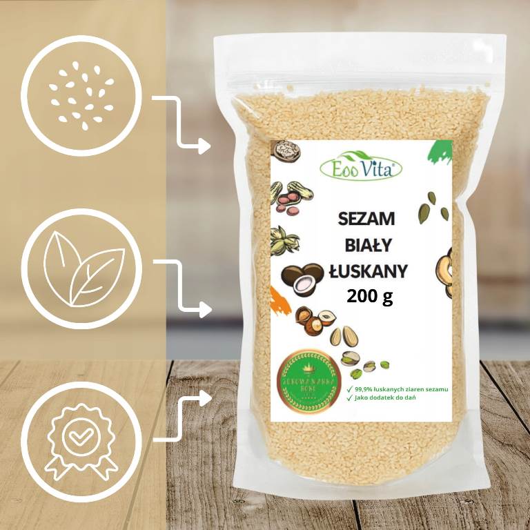 Sezam łuskany 200 g