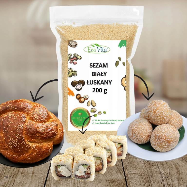 Sezam łuskany 200 g